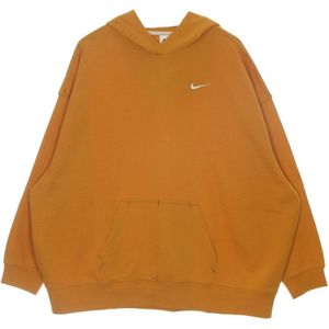 Nike, Dames, Sweatshirts & Hoodies, Bruin, Maat: S Fleece,