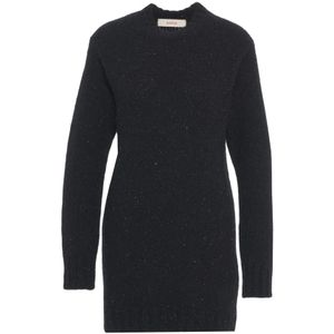 Jucca, Dames, Jurken, Zwart, Maat: S