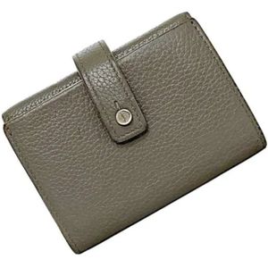 Yves Saint Laurent Vintage, Dames, Pre-owned, Grijs, Maat: ONE Size Leer,