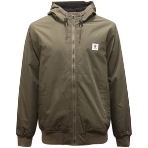 Element - U1 Jkf 2 Dulcey 1366 - Winterjas - Groen - 100% Polyester Vulling