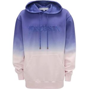 JW Anderson, Dames, Sweatshirts & Hoodies, Paars, Maat: XS Katoen,