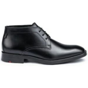 LLOYD - Veria - Veterschoen - Zwart - Glad Leer