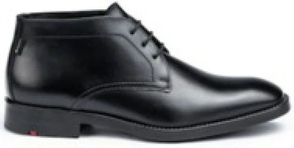 LLOYD - Veria - Veterschoen - Zwart - Glad Leer