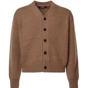 Jacquemus, Heren, Truien, Bruin, Maat: L Wol,