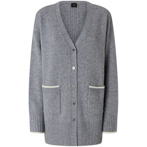 Pinko, Dames, Truien, Grijs, Maat: XS Wol,