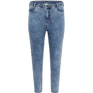 Kaffe Curve, Dames, Jeans, Blauw, Maat: 2XL Denim,