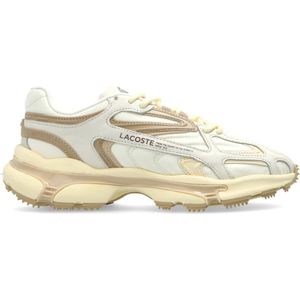Lacoste, Dames, Schoenen, Beige, Maat: 36 1/2 EU Leer,