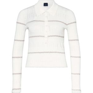 Pinko, Dames, Tops, Wit, Maat: L Katoen,