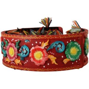 Dolce & Gabbana, Dames, Accessoires, Veelkleurig, Maat: 65 CM Leer,