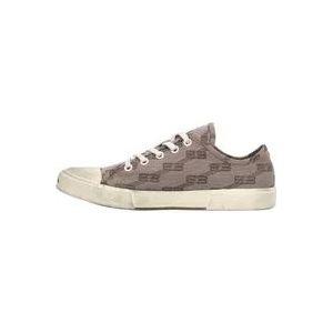 Balenciaga Polyester sneakers , Brown , Heren , Maat: 44 EU