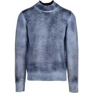 Mauro Grifoni, Heren, Truien, Blauw, Maat: XS Wol,