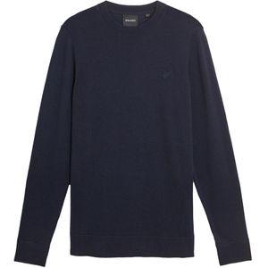 Lyle & Scott, Heren, Truien, Blauw, Maat: XS Katoen,