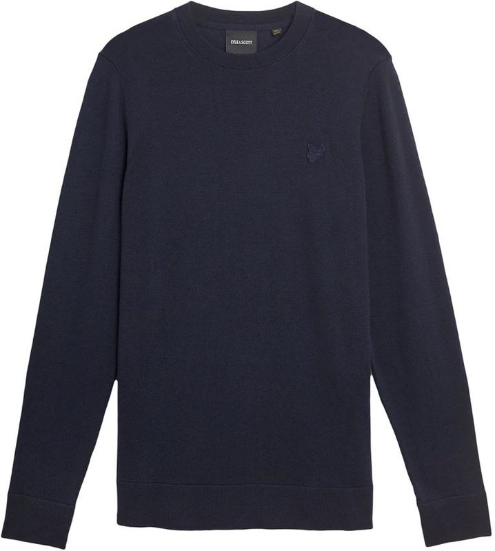 Lyle & Scott, Heren, Truien, Blauw, Maat: XS Katoen,
