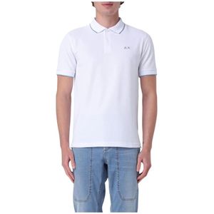 Sun68, Heren, Tops, Wit, Maat: XL
