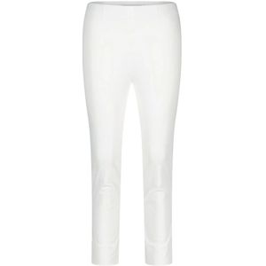 Raffaello Rossi, Dames, Broeken, Wit, Maat: 2XL Katoen,