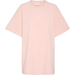 Gestuz - Oversize Tee - Light Pink - 100% Katoen