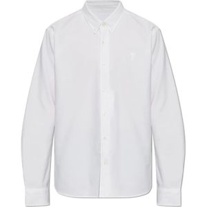 Ami Paris - Overhemden - Wit - Katoen