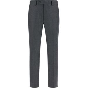 Boggi Milano - Pantalon - Antraciet - Slimfit - Gevoerde Zoom