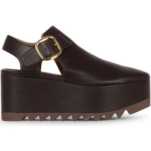 Stella McCartney, Dames, Schoenen, Bruin, Maat: 37 1/2 EU