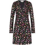 Fabienne Chapot - Fallon - Midi-Jurk - Zwart - Multicolor - Lange Mouwen