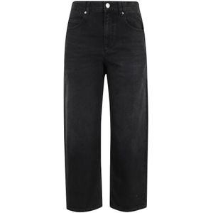 Isabel Marant, Dames, Jeans, Zwart, Maat: 2XS