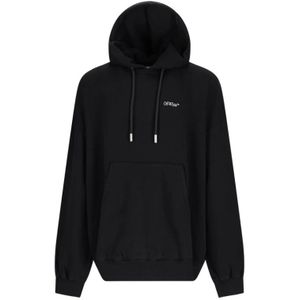 Off White - Hoodie - Zwart - Heren - Met 3D-logo