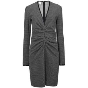 Pinko, Dames, Jurken, Grijs, Maat: S