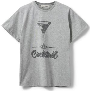 Sofie Schnoor - Zenasw - T-shirt - Mélange Grijs