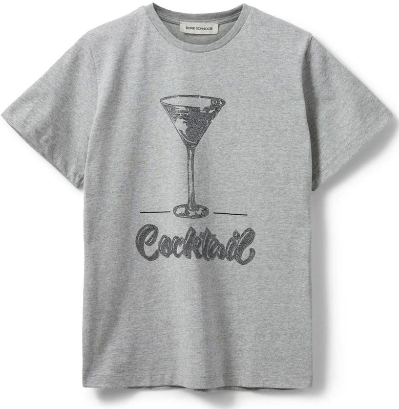 Sofie Schnoor - Zenasw - T-shirt - Mélange Grijs