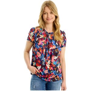 IN Front, Dames, Blouses & Shirts, Veelkleurig, Maat: S
