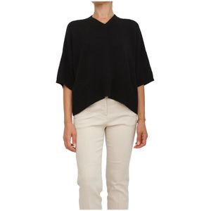 Marella, Dames, Truien, Zwart, Maat: S Wol,