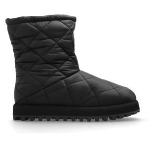 Dolce & Gabbana - Sneeuwlaarzen - Zwart - Satijn