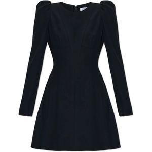 Alexander McQueen, Dames, Jurken, Zwart, Maat: XS Zijde,