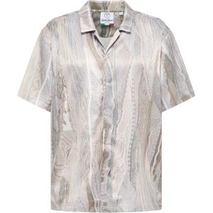 Carlo Colucci, Heren, Overhemden, Beige, Maat: S