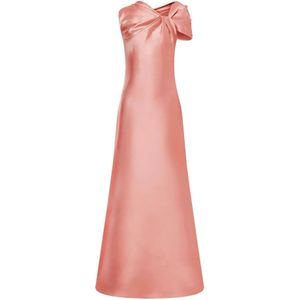 Alberta Ferretti, Dames, Jurken, Roze, Maat: S