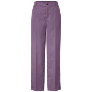 Street One, Dames, Broeken, Paars, Maat: XL L30 Leer,