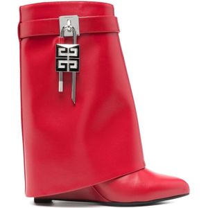 Givenchy, Dames, Schoenen, Rood, Maat: 36 EU Leer,