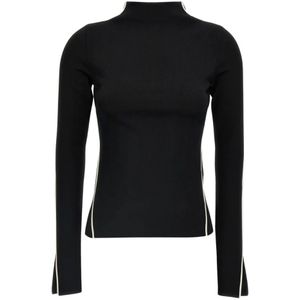 Sportmax, Dames, Truien, Zwart, Maat: XS