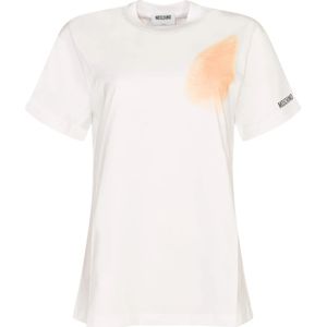 Moschino, Dames, Tops, Wit, Maat: M