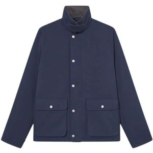 Les Deux, Heren, Jassen, Blauw, Maat: XL