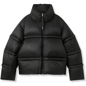 Axel Arigato, Heren, Jassen, Zwart, Maat: XS Nylon,