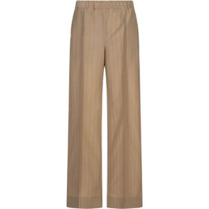 Jil Sander, Dames, Broeken, Bruin, Maat: S