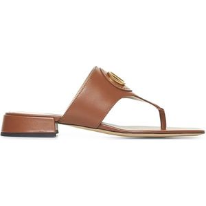 Valentino Garavani, Dames, Schoenen, Bruin, Maat: 37 EU Leer,