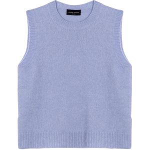 Roberto Collina, Dames, Truien, Blauw, Maat: XS