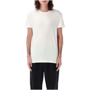 Golden Goose, Heren, Tops, Wit, Maat: L Katoen,