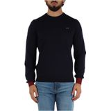 Sun68, Heren, Truien, Blauw, Maat: S Katoen,