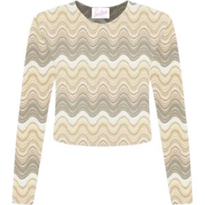 MC2 Saint Barth, Dames, Truien, Beige, Maat: M