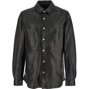 Rick Owens, Heren, Jassen, Zwart, Maat: M