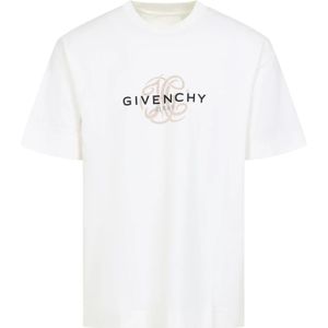 Givenchy, Heren, Tops, Wit, Maat: XL Katoen,