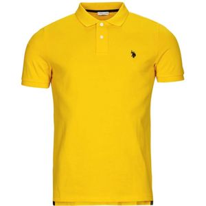 U.s. Polo Assn., Heren, Tops, Geel, Maat: M Katoen,